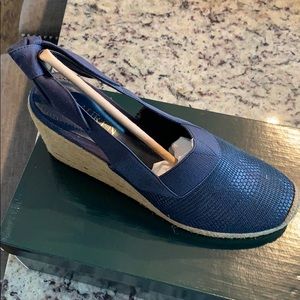Brand new Ralph Lauren navy espadrilles